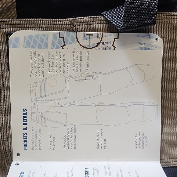 Blaklader Heavy Worker Pants 42 x 34 - Picture 9 of 9